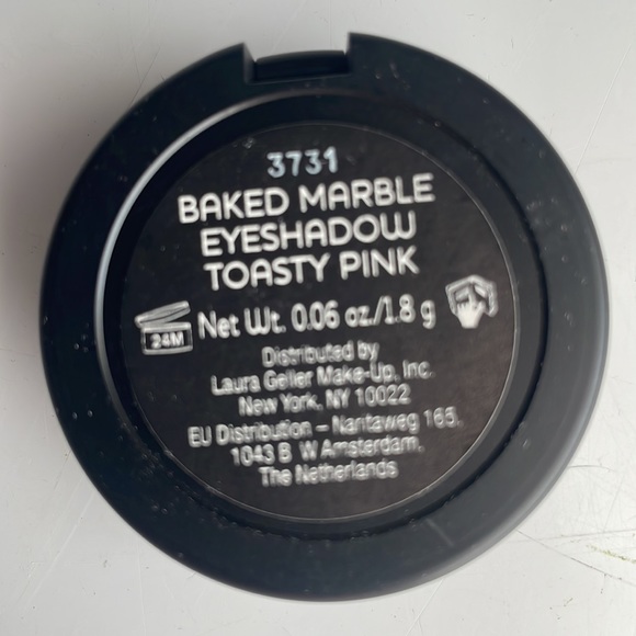 Laura Geller makeup baked marble eyeshadow toasty pink - Picture 2 of 4